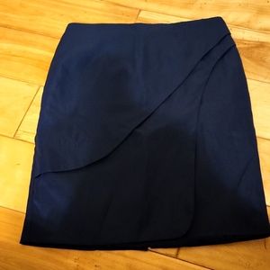 Navy blue skirt